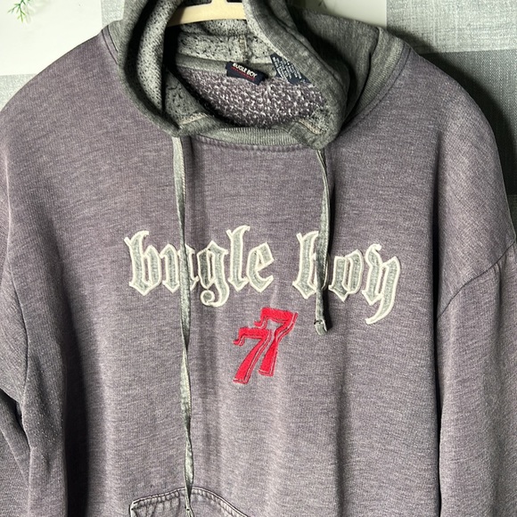VTG Bugle Boy Hoodie Sweatshirt - Picture 2 of 5